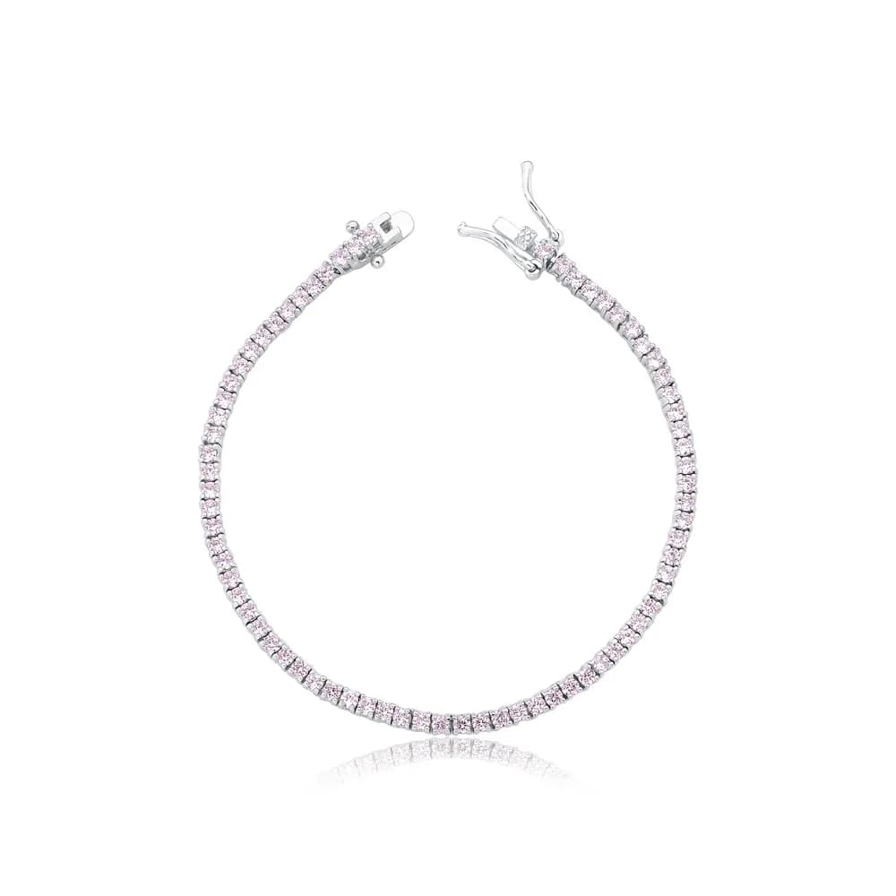 Pulseira Semijoia Cravejada